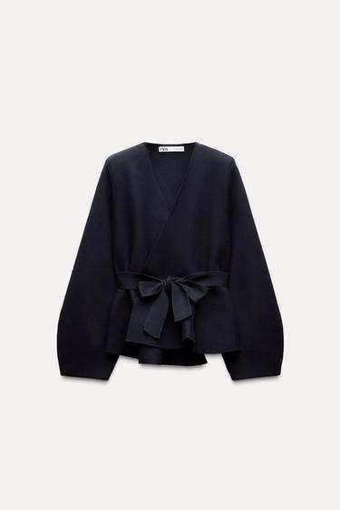 SAKO S RAMENNMI VYCPVKAMI A PSKEM - Modr Navy od Zara