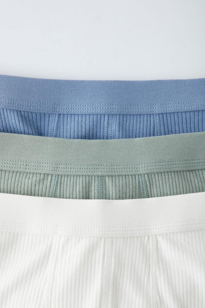 2-6 YEARS/ PACK OF 3 LABELLED BRIEFS - Multicoloured
