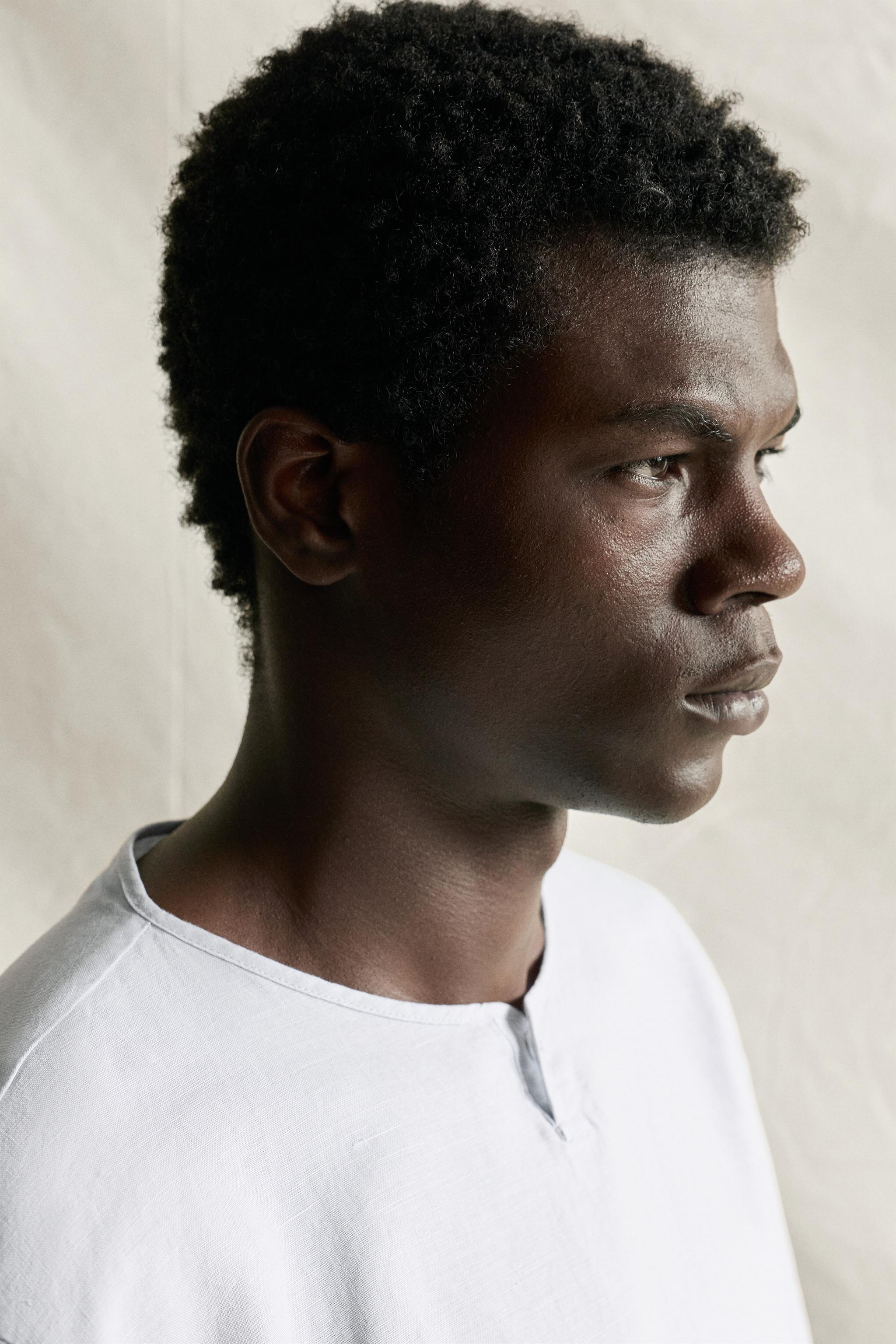HEMP AND COTTON HENLEY SHIRT