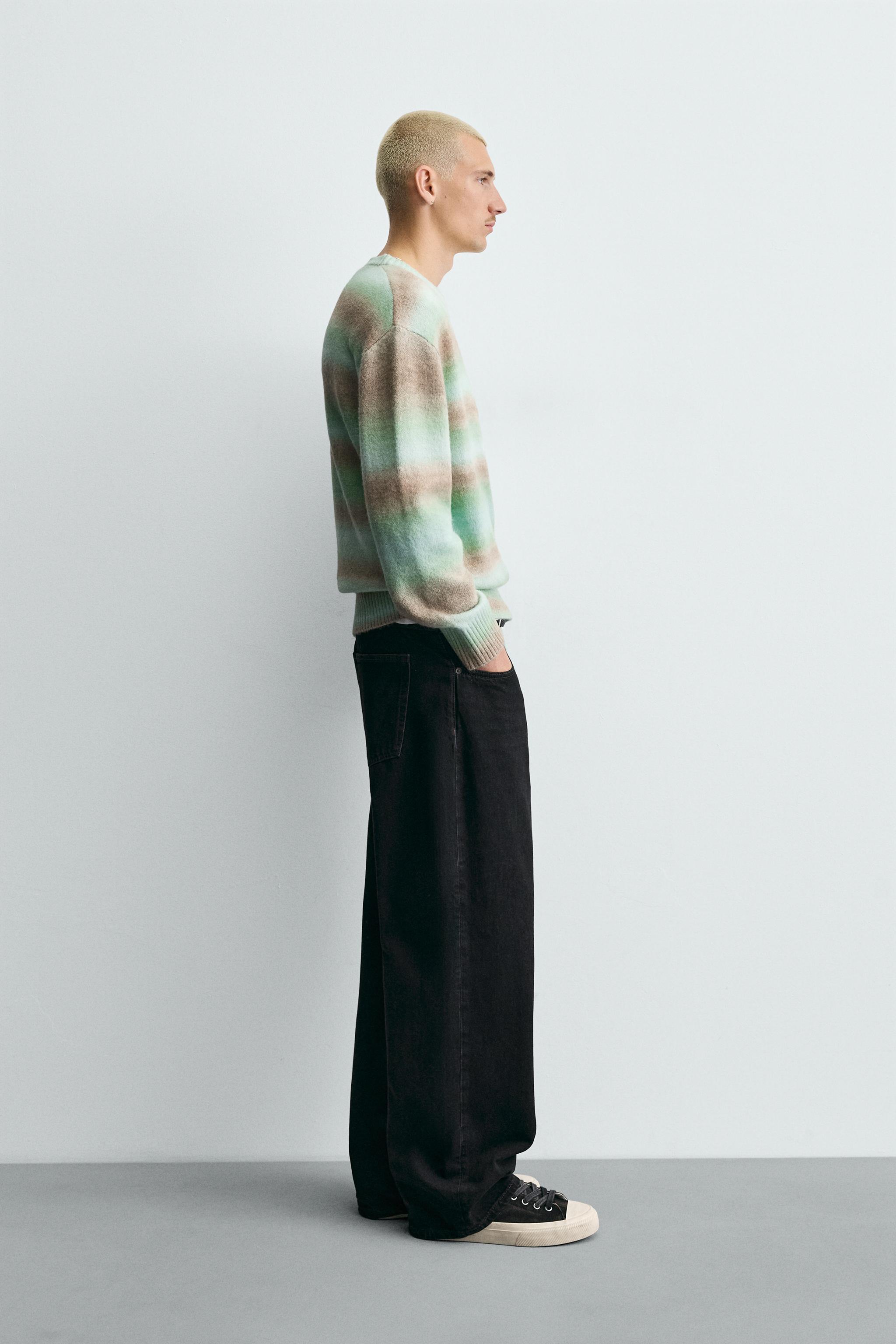 TEXTURED STRIPED JUMPER