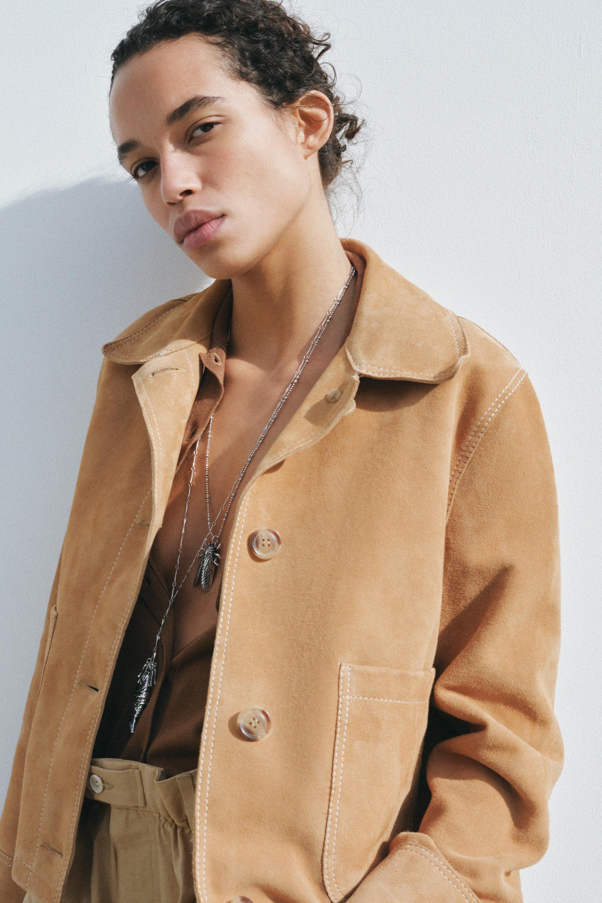 Leather Trousers Pantalon Daim Zara Zara's Spring 2025 Collection