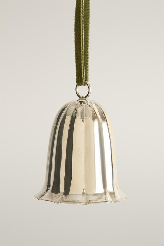 WEIHNACHTSBAUM-ANHÄNGER GLOCKE - Silber von Zara - Bild 0