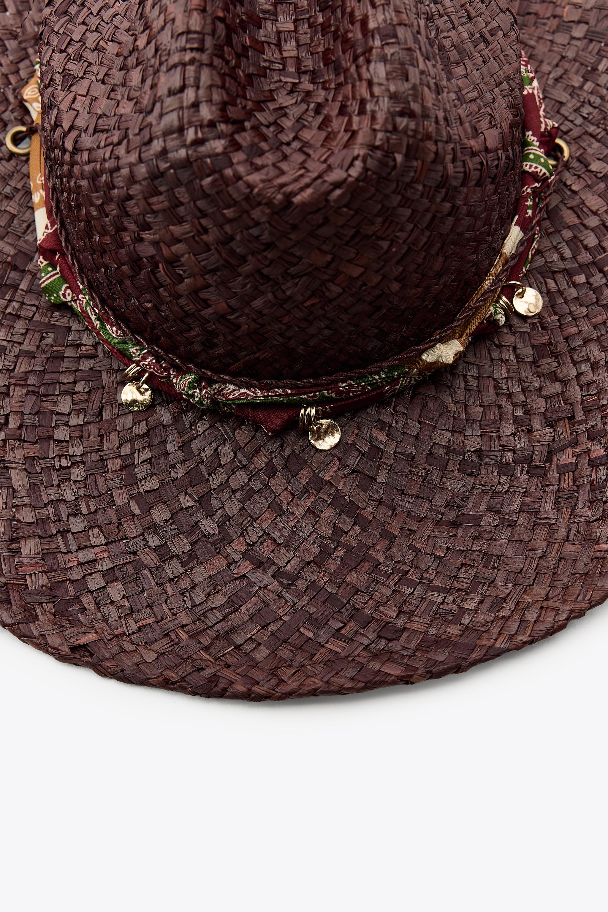WOVEN COWBOY HAT