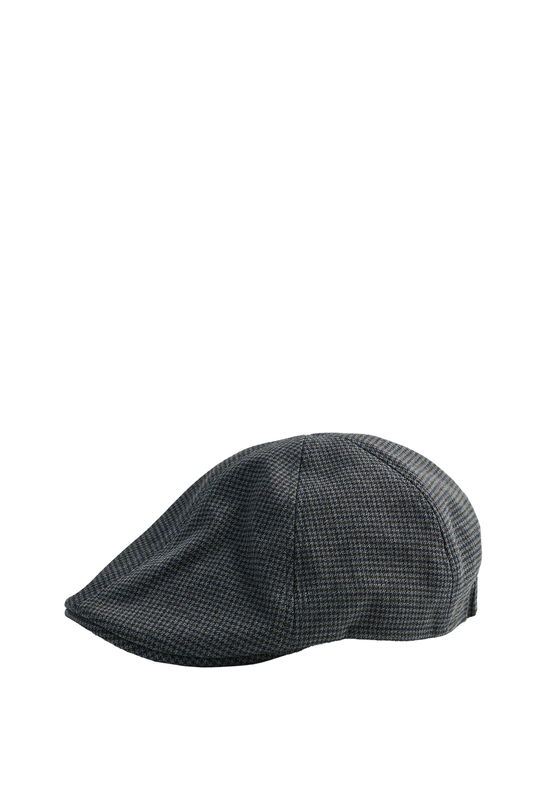 HOUNDSTOOTH STRUCTURED BERET - Navy blue | ZARA Curaçao / Curazao