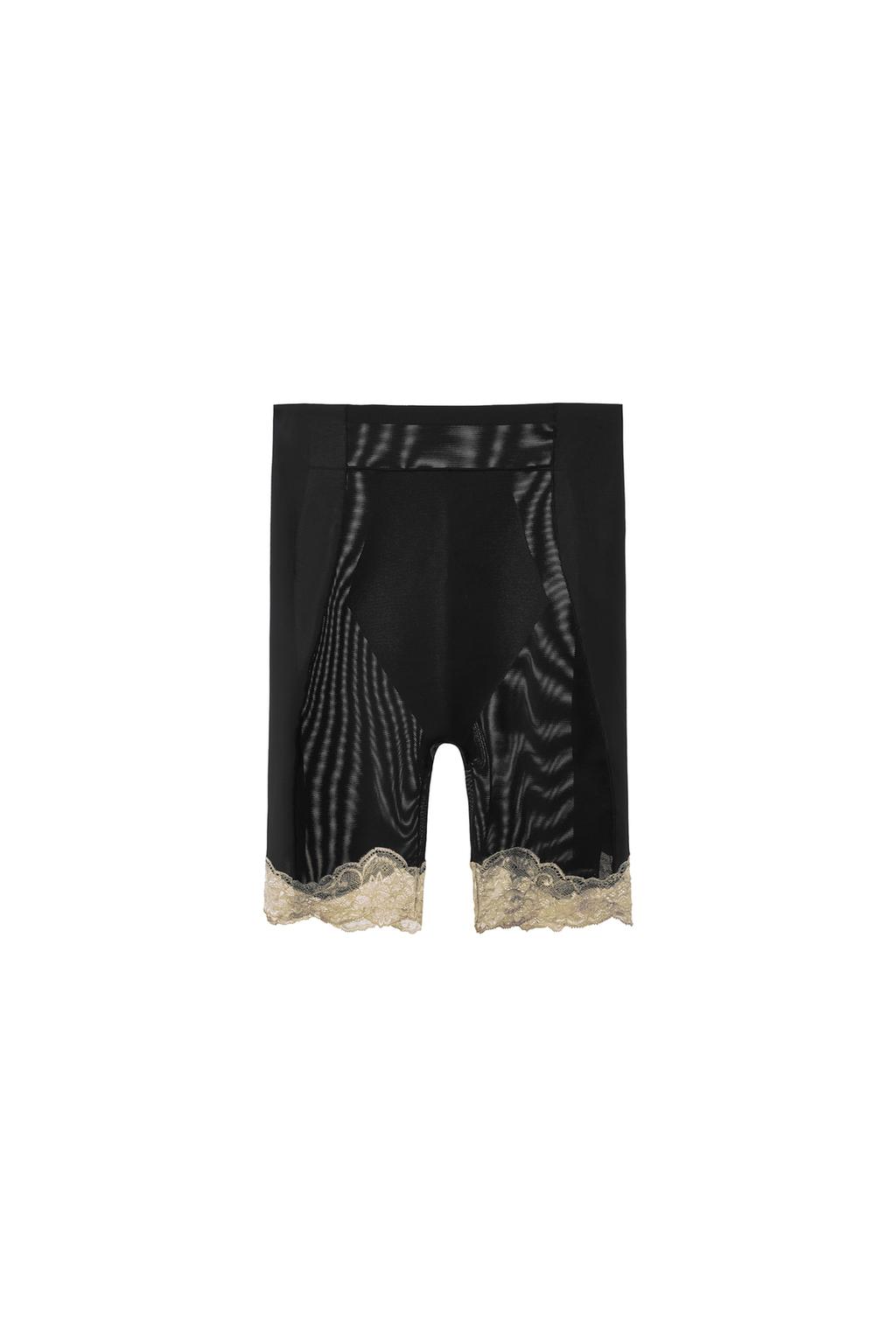 LACE POLYAMIDE BLEND SHORTS - image 3
