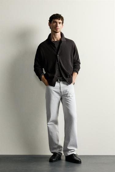 STRAIGHT-LEG JEANS - Grey by Zara - Image 0