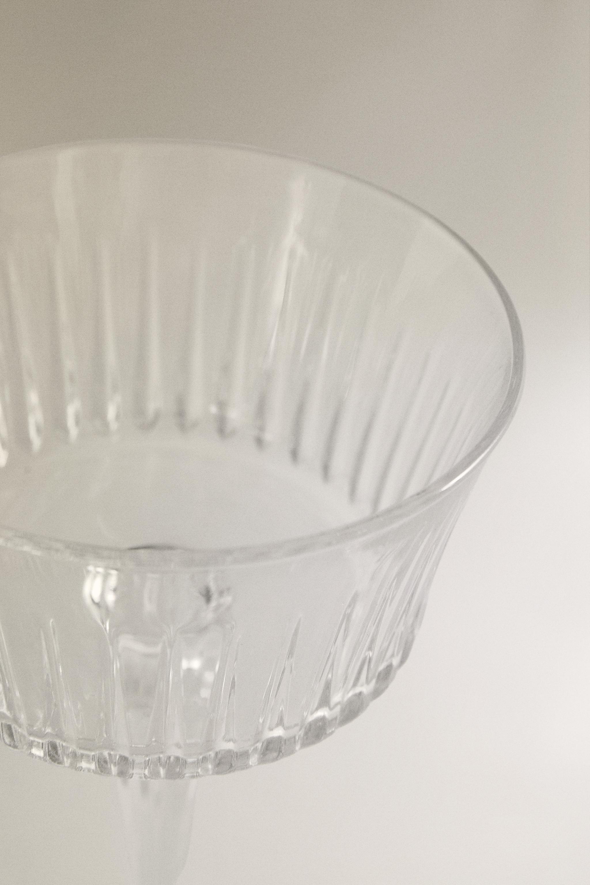 COUPE À CAVA CRISTALLIN EN RELIEF