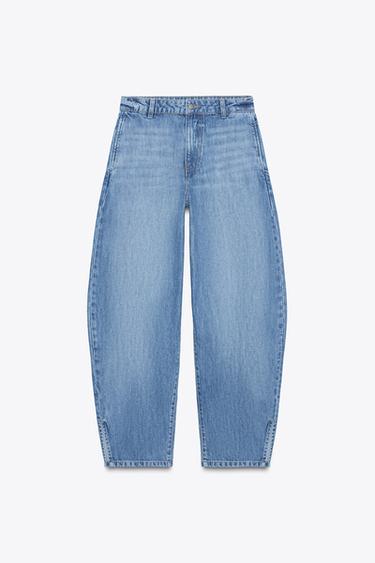 Zara ZW COLLECTION BALLOON JEANS - Blue