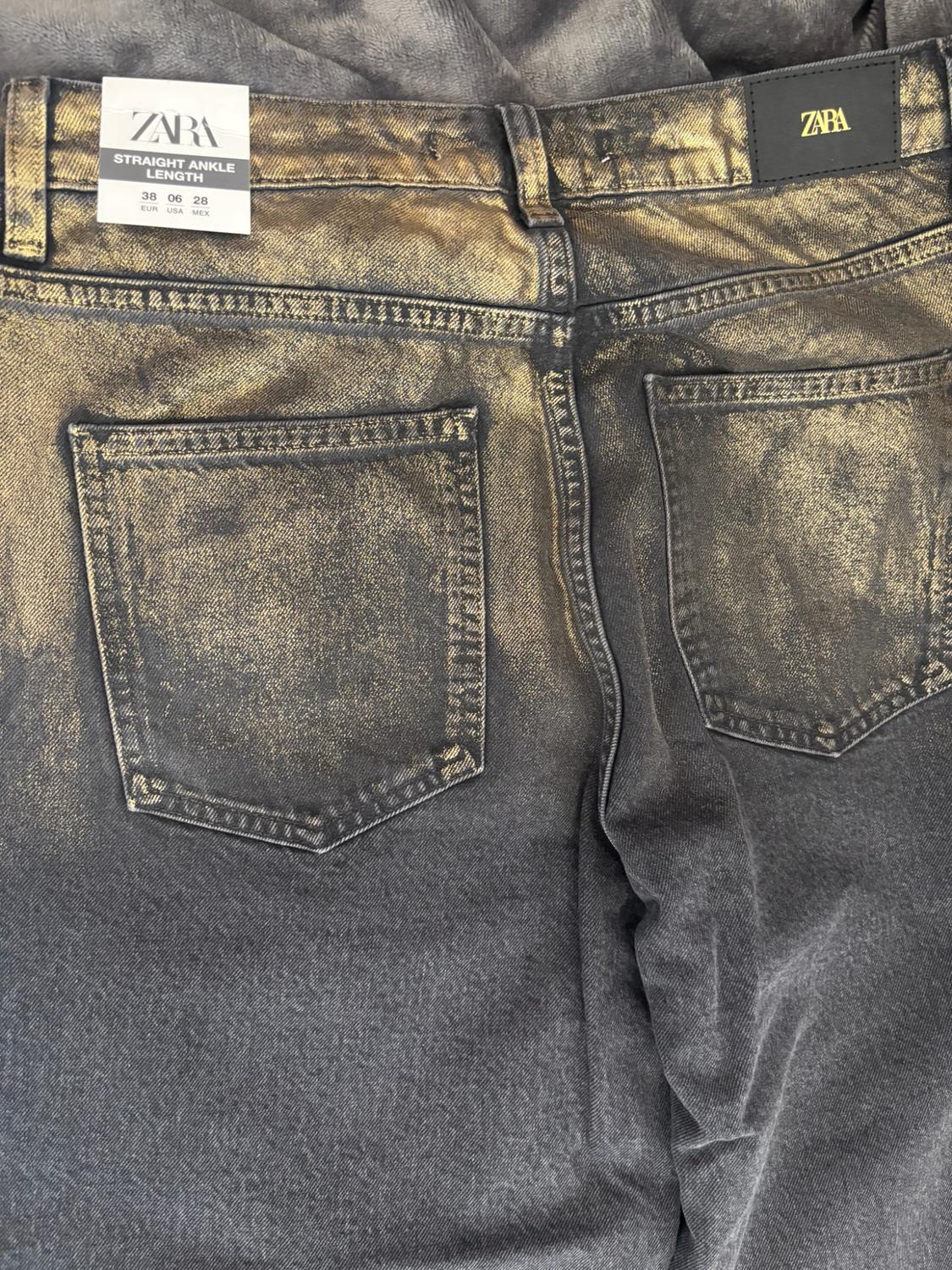 Z1975 STRAIGHT HIGH-WAIST FOIL JEANS - Image 6