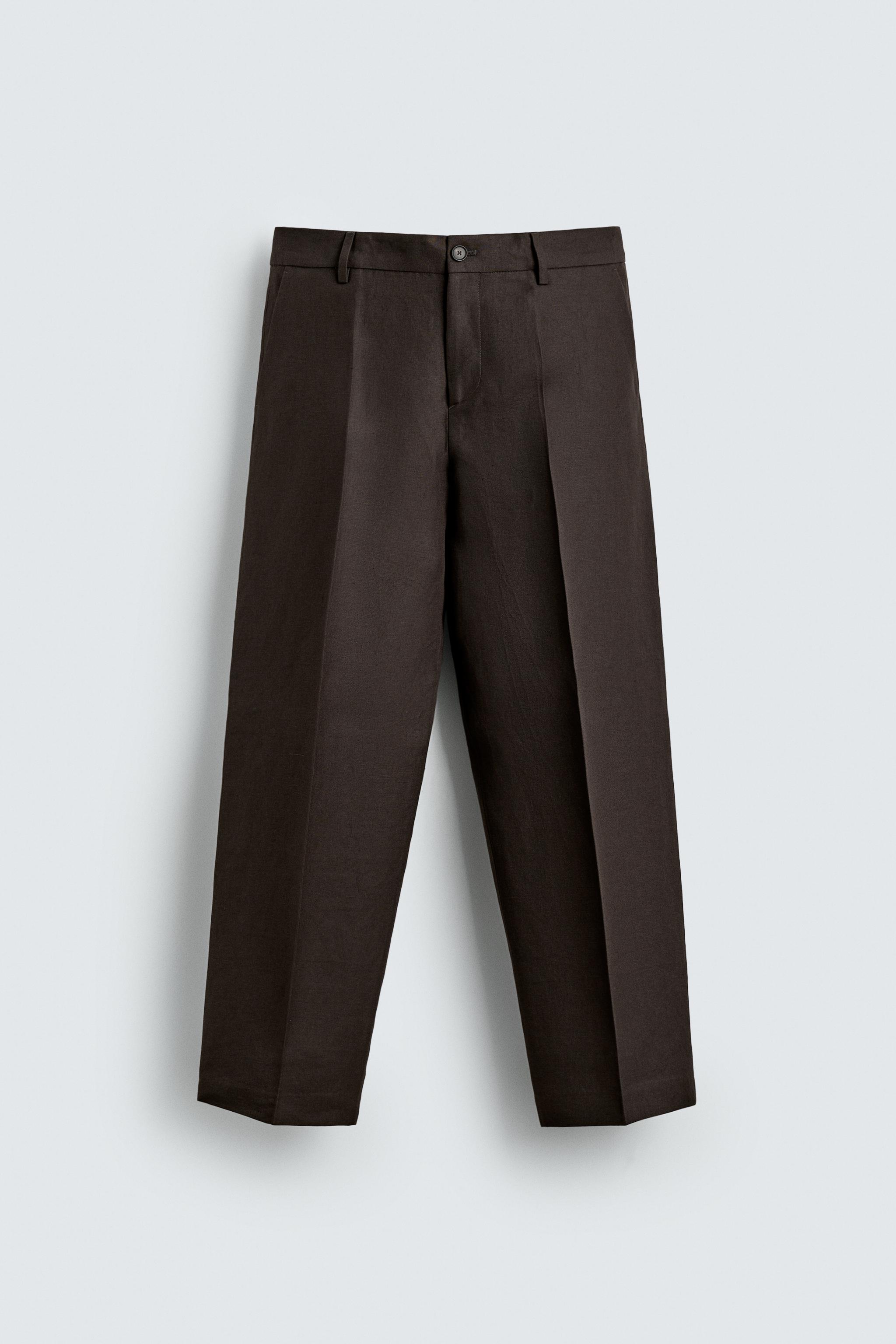100% LINEN SUIT PANTS
