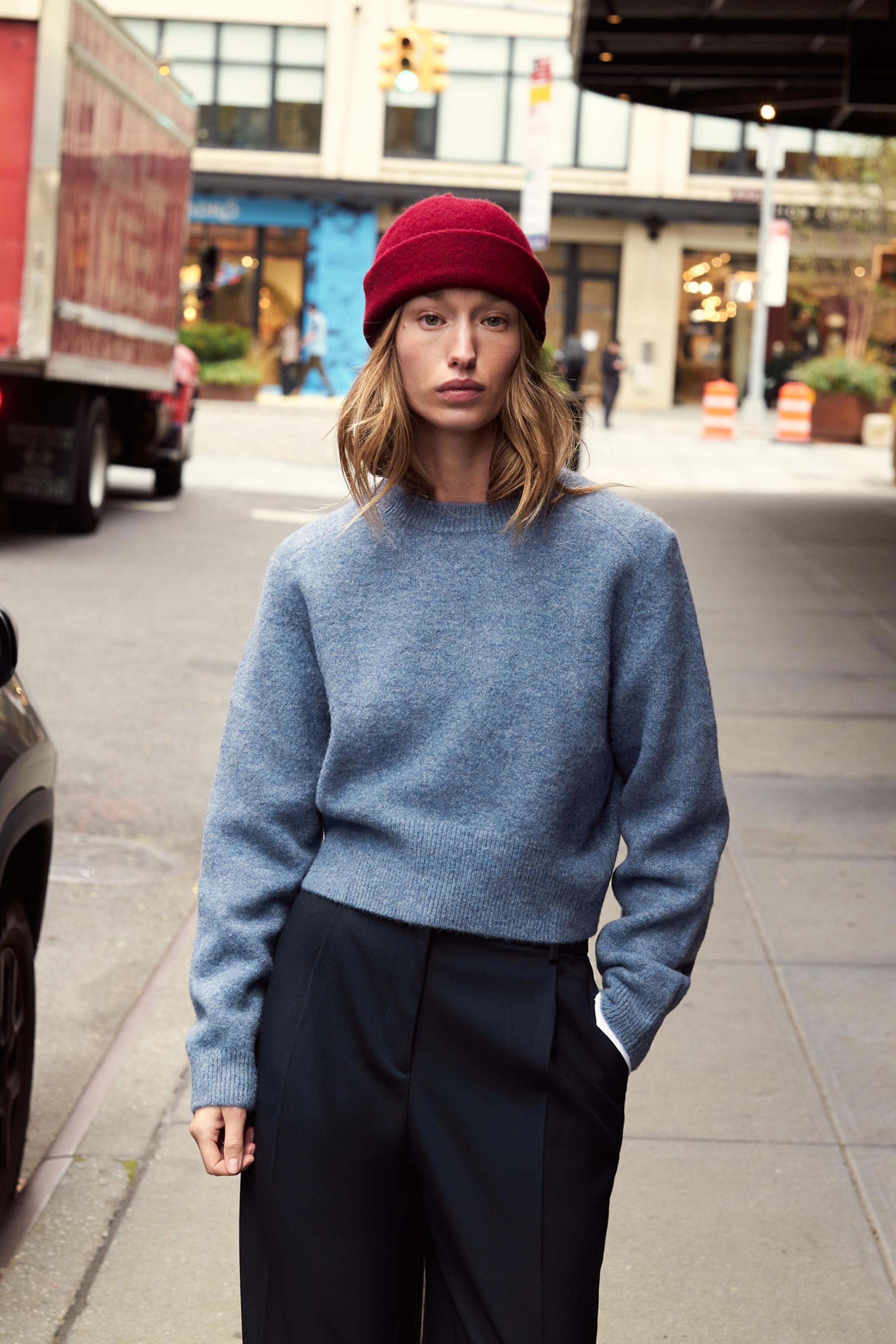 ソフトニットセーター - イエロー | ZARA Japan / 日本