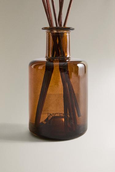 (95 ML) INCENSE LEATHER REED DIFFUSERS - Bronze by Zara - Image 3