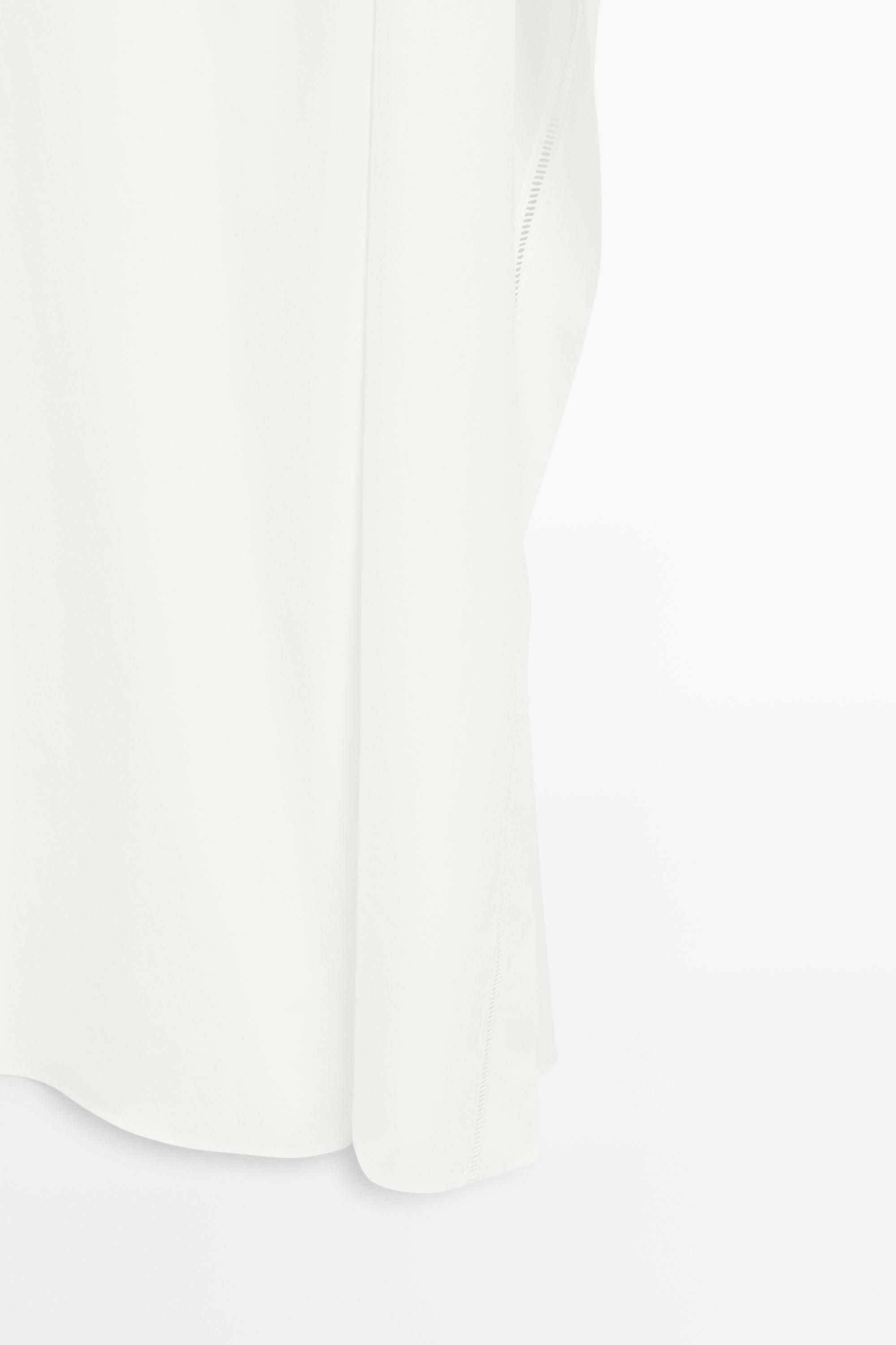Asymmetric ruffle midi dress - STUDIO
