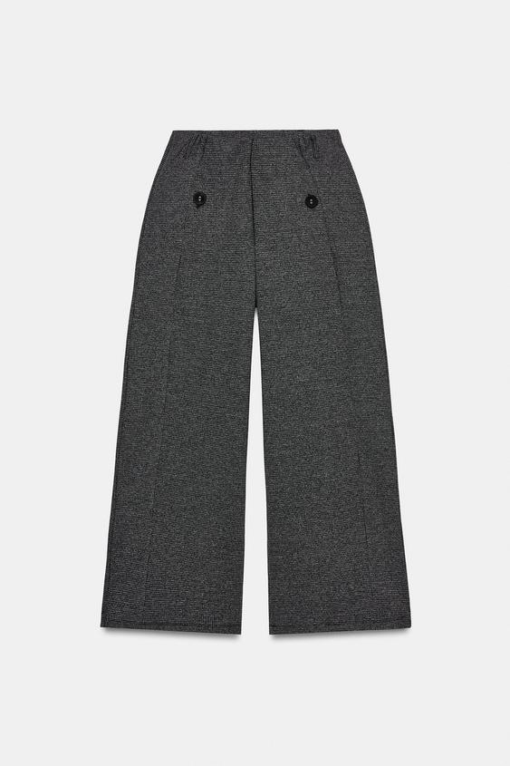 PANTALON BARREL - Gris foncé de Zara - Image 7