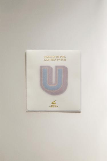 ÉCUSSON CUIR LETTRE U - Multicolore de Zara - Image 3