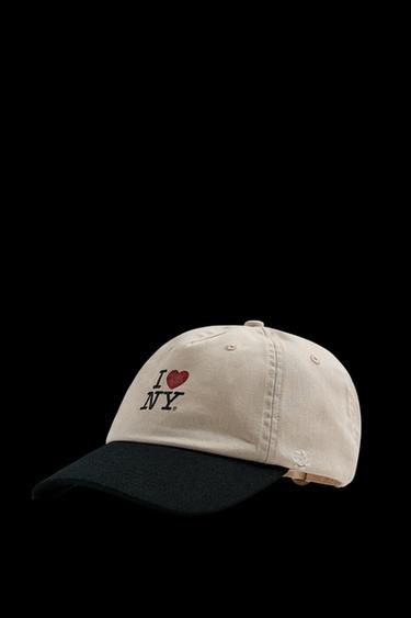 GORRA I LOVE NEW YORK ® - Crudo de Zara - Imagen 0