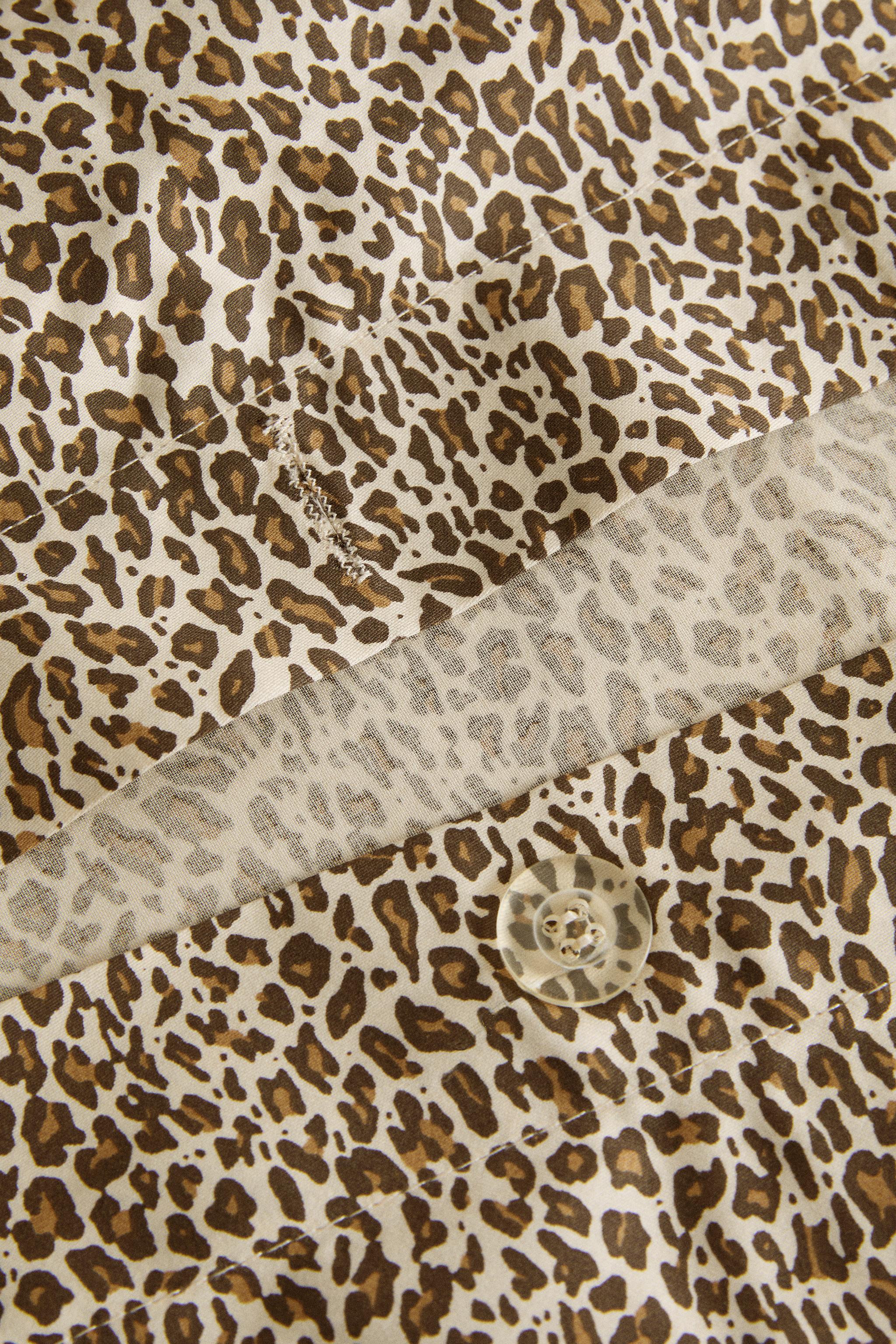 HOUSSE DE COUETTE GIRAFE SATIN (300 FILS)
