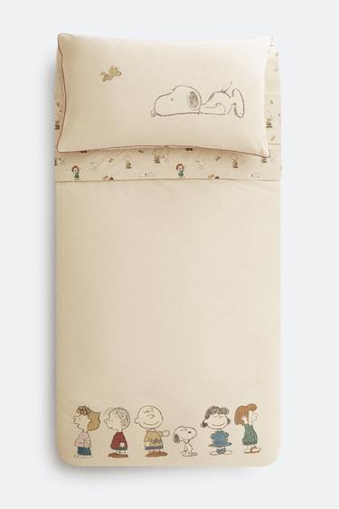 CHILDREN'S REVERSIBLE PEANUTS™ DUVET COVER - Multicoloured by Zara