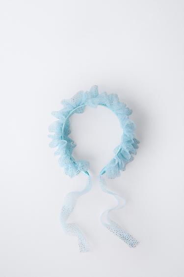 WOODLAND FAIRY HEADBAND - Blue by Zara - Image 2