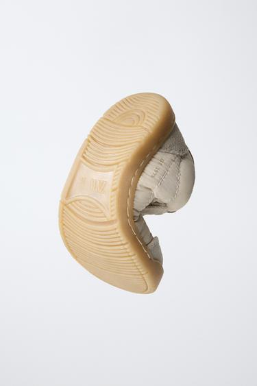 TENNIS RÉTRO BAREFOOT - Beige de Zara - Image 2