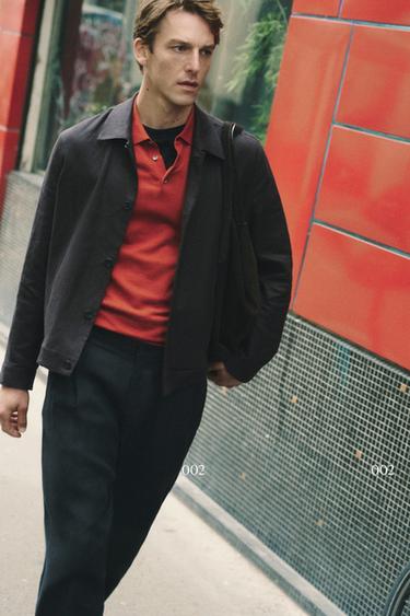 LOOK - BURDEOS/CRUDO de Zara