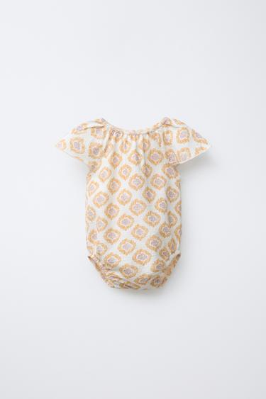 BODY ESTAMPADO - Crudo claro de Zara