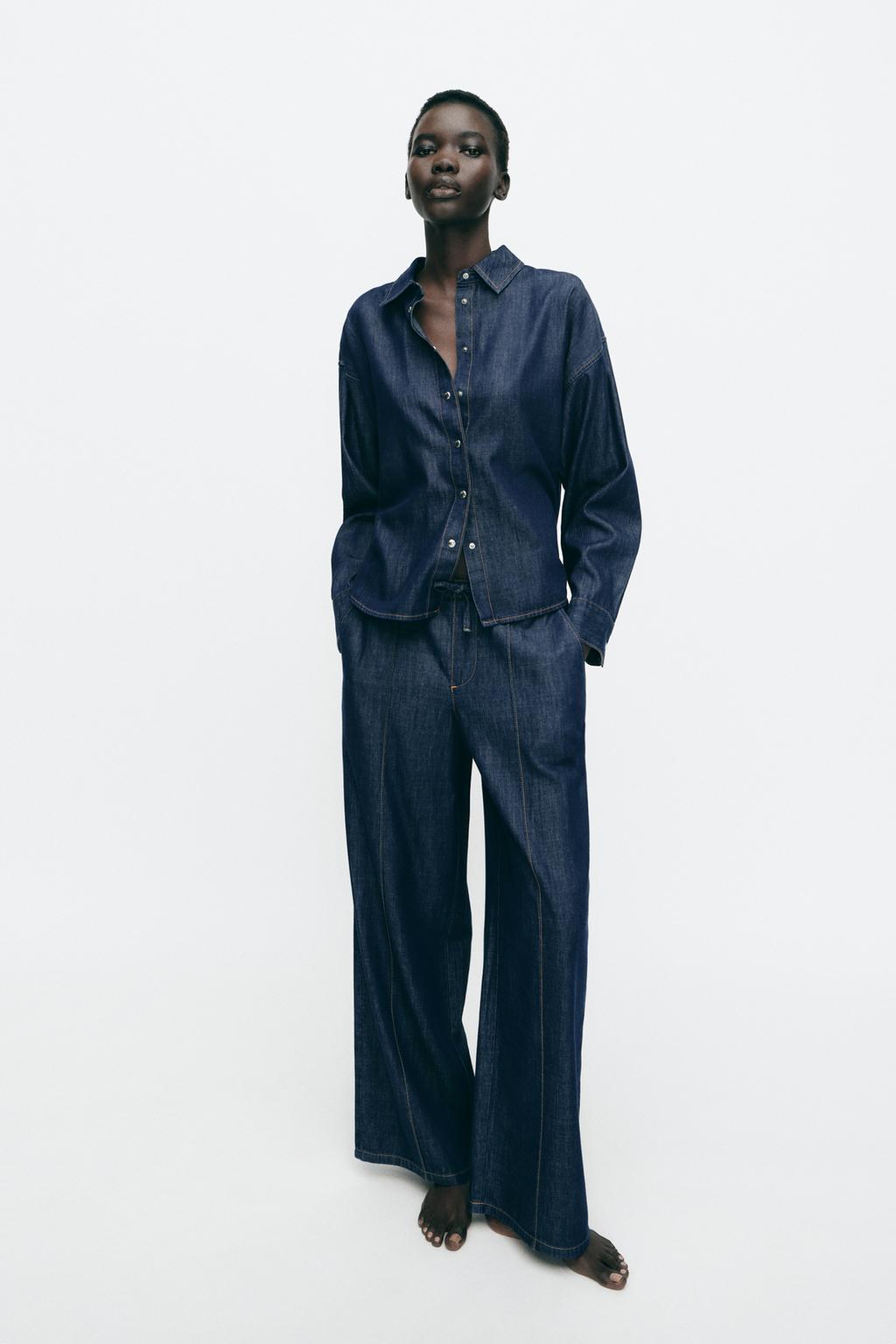 Thumbnail image for Z1975 HIGH-WAIST WIDE-LEG JOGGER JEANS