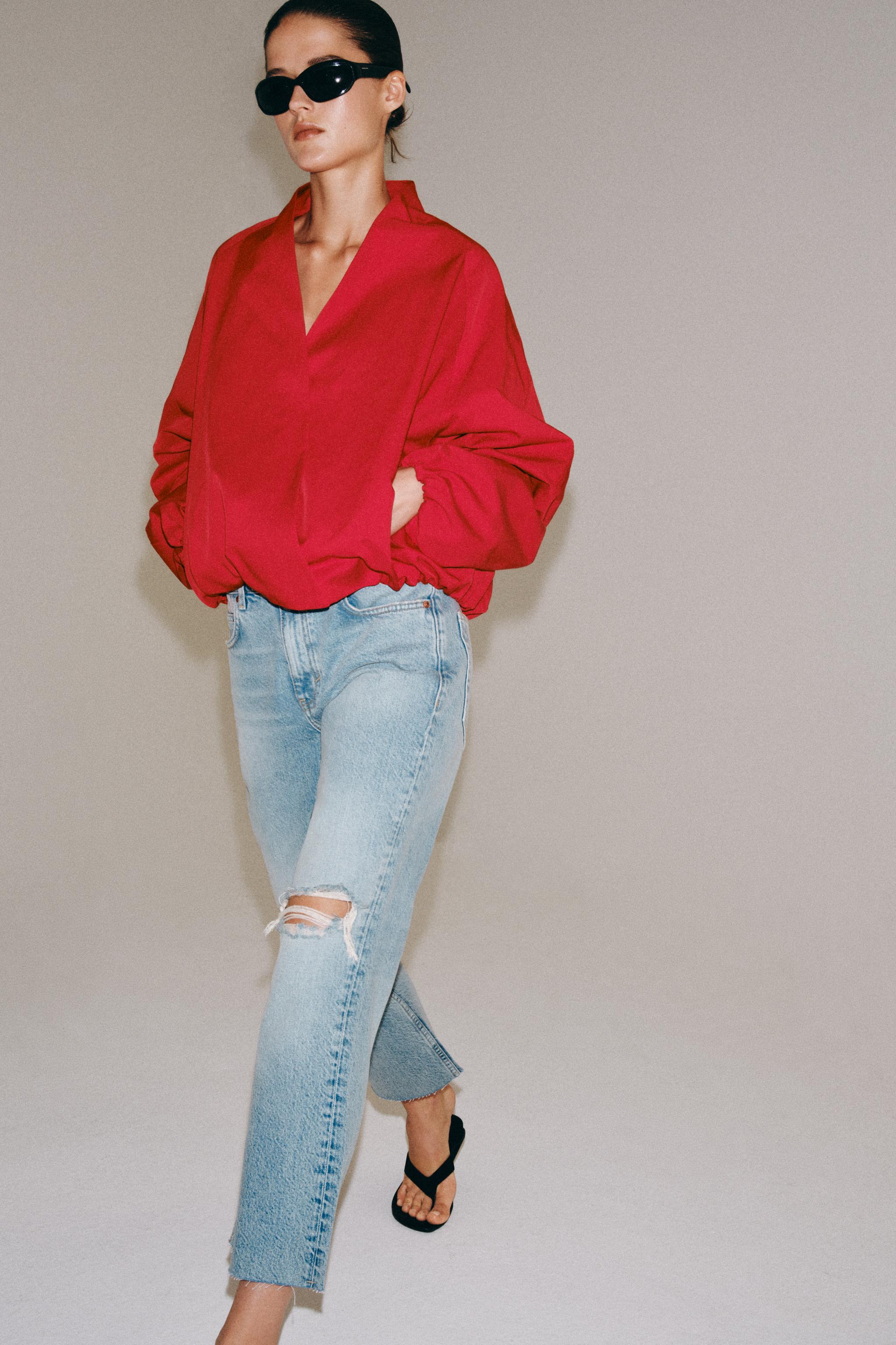 JEAN ZW COLLECTION RELAXED BOOTCUT TAILLE MOYENNE CROPPED