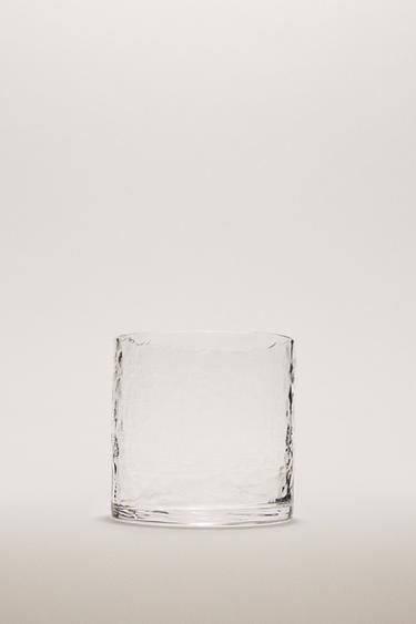 해머드 디테일 유리컵 - Zara 990