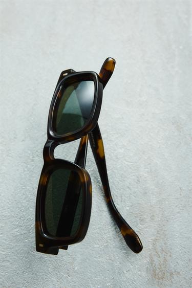 RECTANGULAR SUNGLASSES - Tortoiseshell von Zara - Bild 0