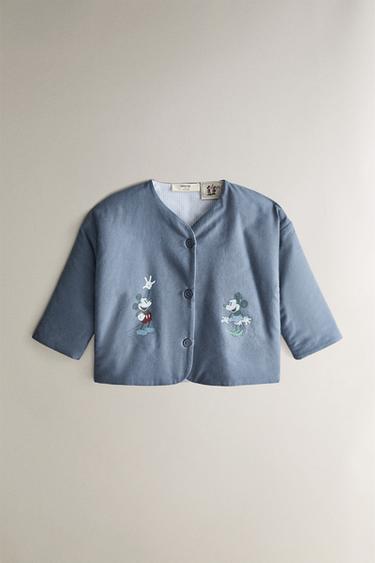 ROBE DE CHAMBRE ENFANT MICKEY & MINNIE ©DISNEY - Bleu de Zara - Image 0
