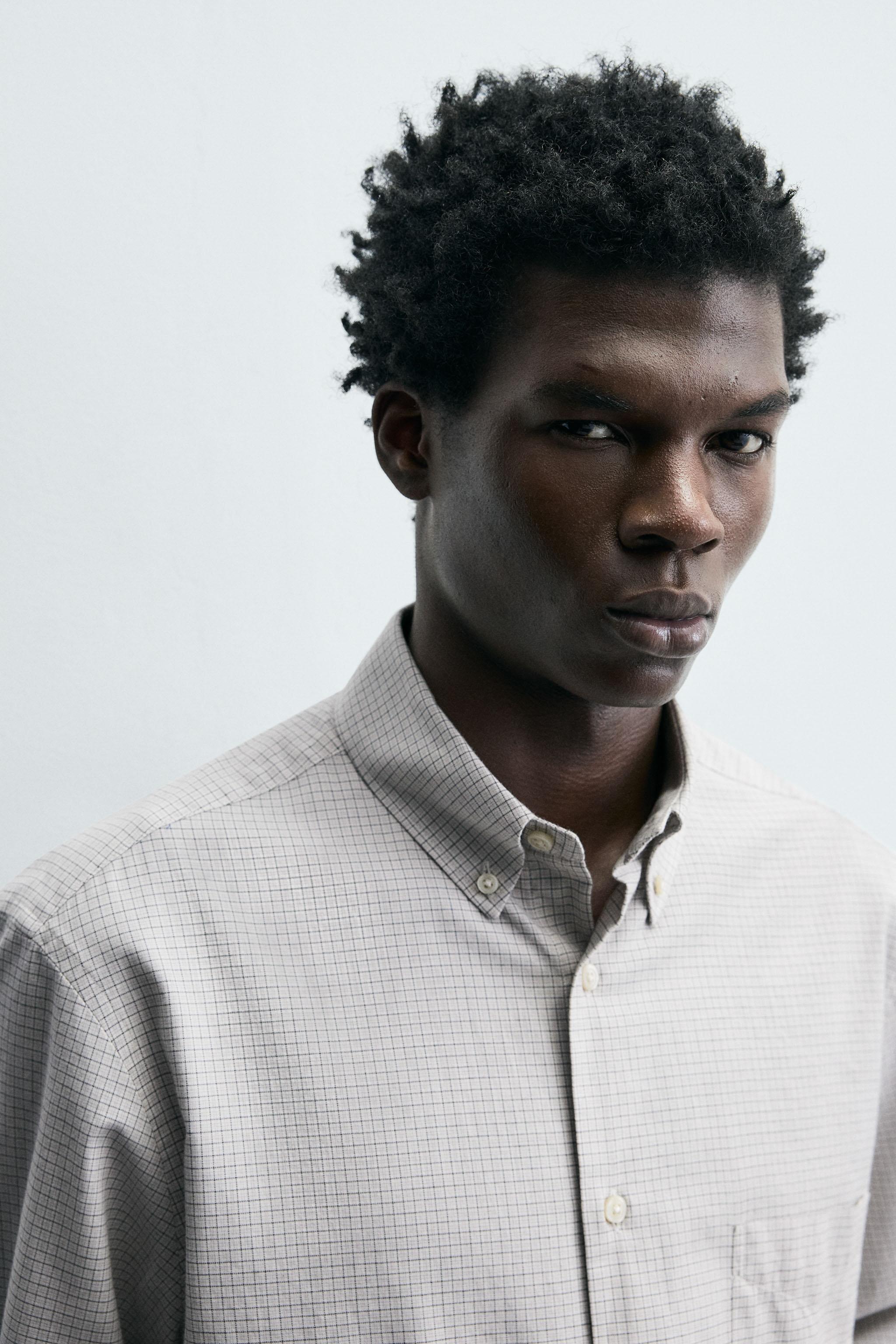 REGULAR FIT PLAID SHIRT