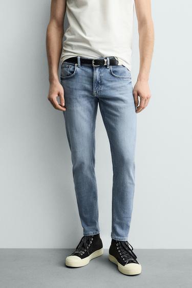JEANS SKINNY FIT - Blu chiaro di Zara