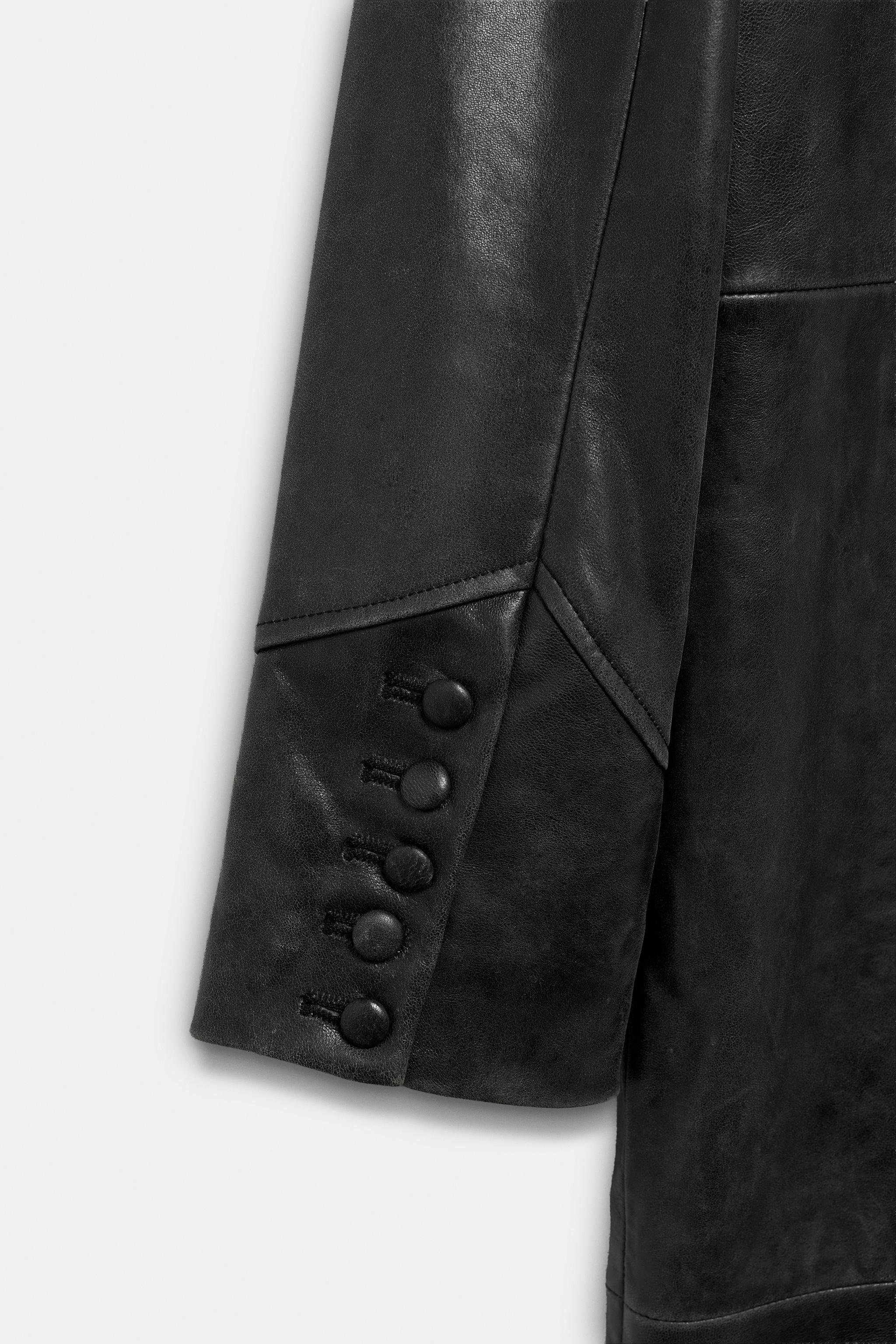 100% LEATHER ZW COLLECTION JACKET