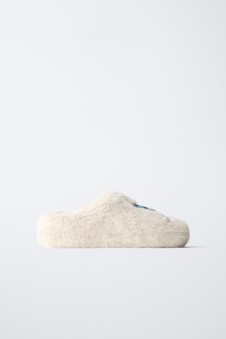 LILO STITCH © DISNEY SLIPPERS Off White ZARA United States