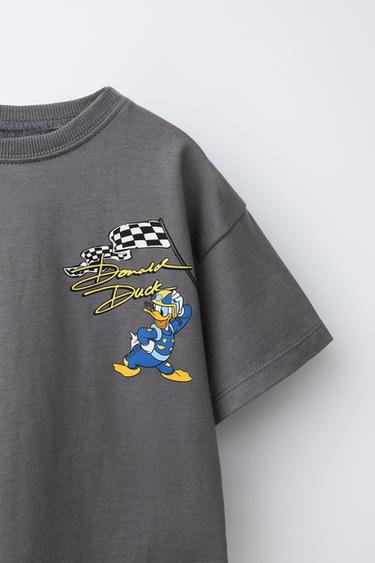 DONALD DUCK RACE © DISNEY T-SHIRT - Anthracite grey by Zara - Image 2
