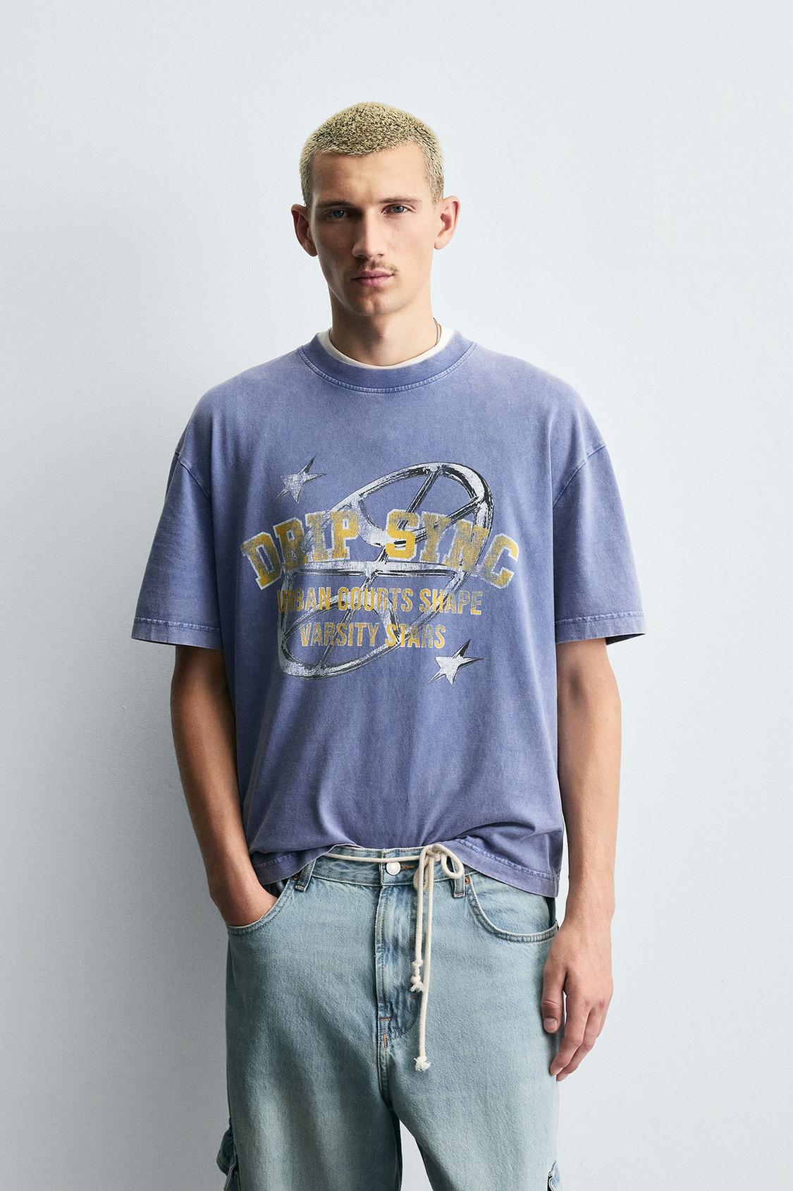 VARSITY GRAPHIC PRINT T-SHIRT