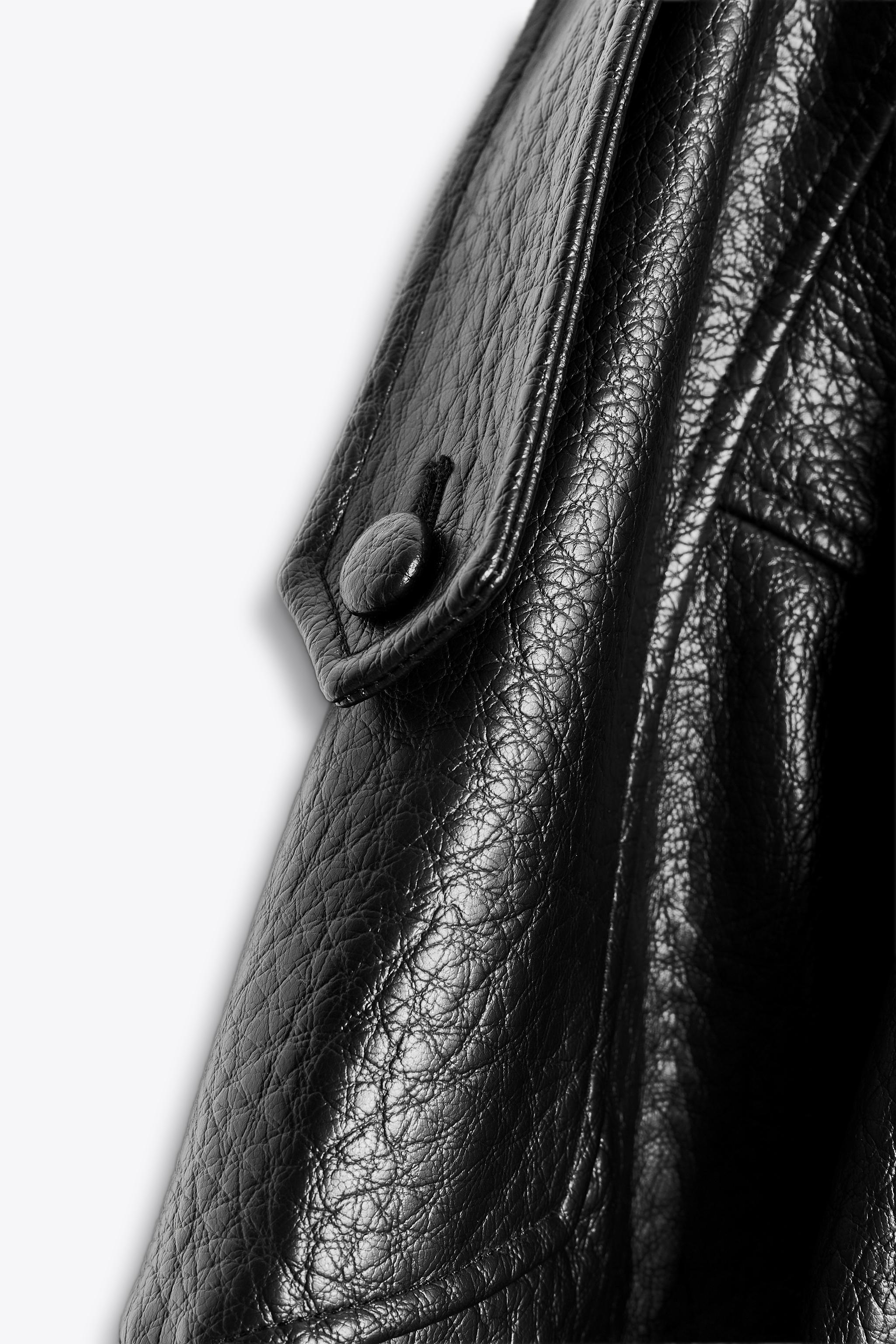 FAUX LEATHER JACKET