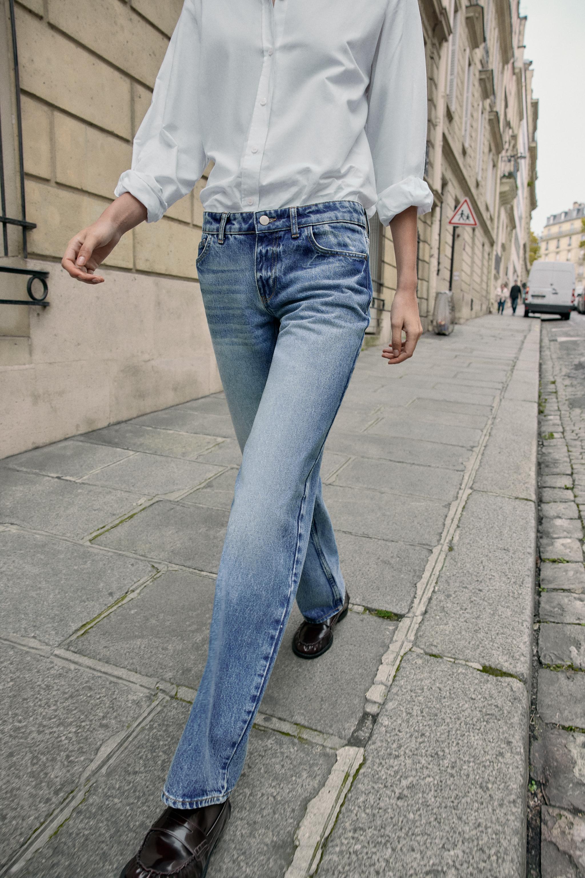 Z1975 LOW RISE STRAIGHT JEANS
