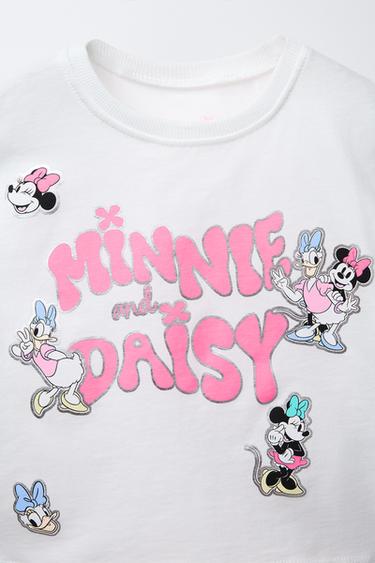 MINNIE MOUSE & DAISY © DISNEY T-SHIRT AND BERMUDA JOGGING SET - White by Zara - Image 2