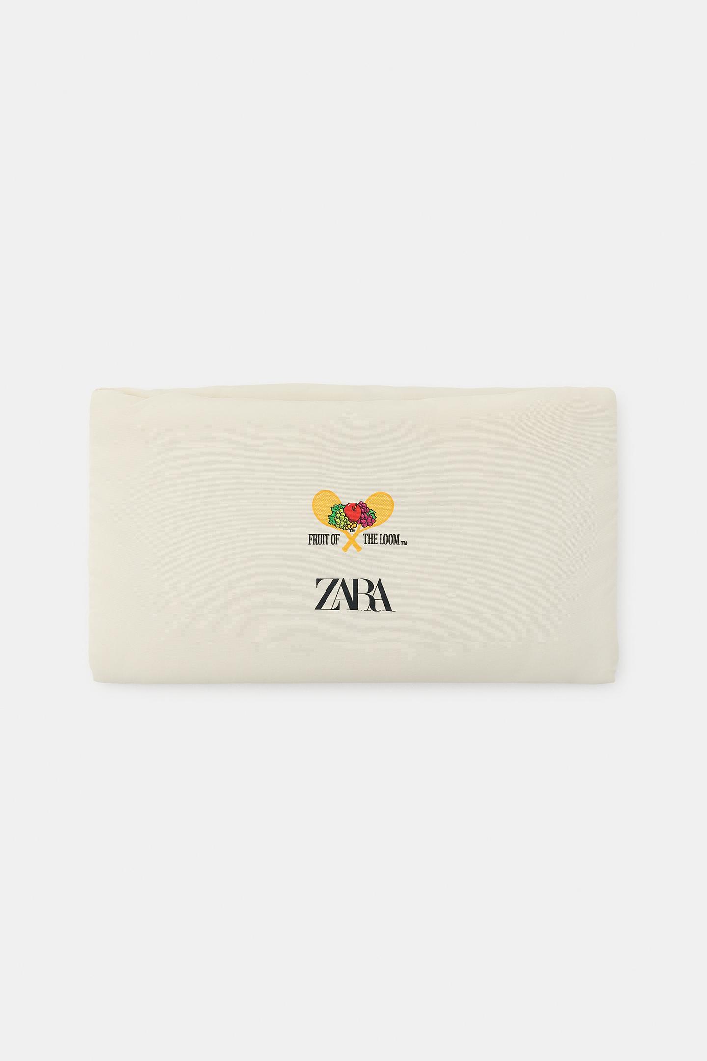Женские солнцезащитные очки Zara Fruit OF the Loom™ Oval Sunglasses, цвет: Голубоватый — фото 3