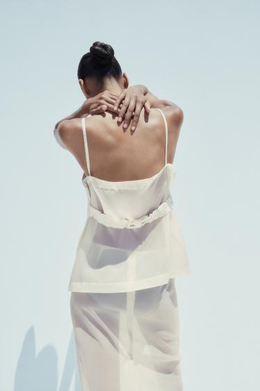 ORGANZA MIX TOP - Ice by Zara - Image 3