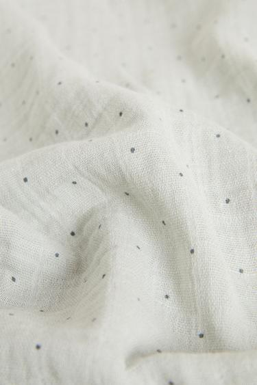 PACK OF CHILDREN’S MULTICOLOURED MUSLIN CLOTHS (PACK OF 3) - Green by Zara - Image 4