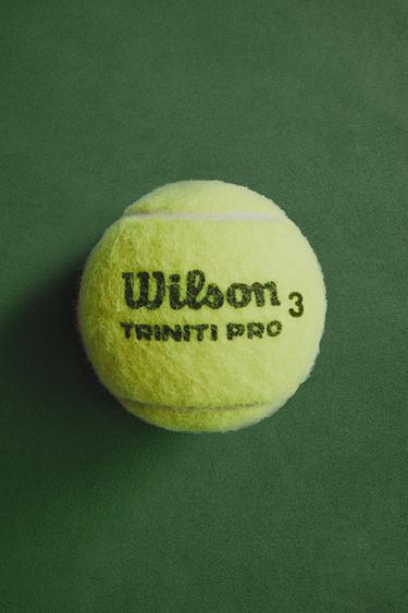 LOT TUBE BALLES DE TENNIS WILSON (LOT DE 3) - Jaune de Zara - Image 4