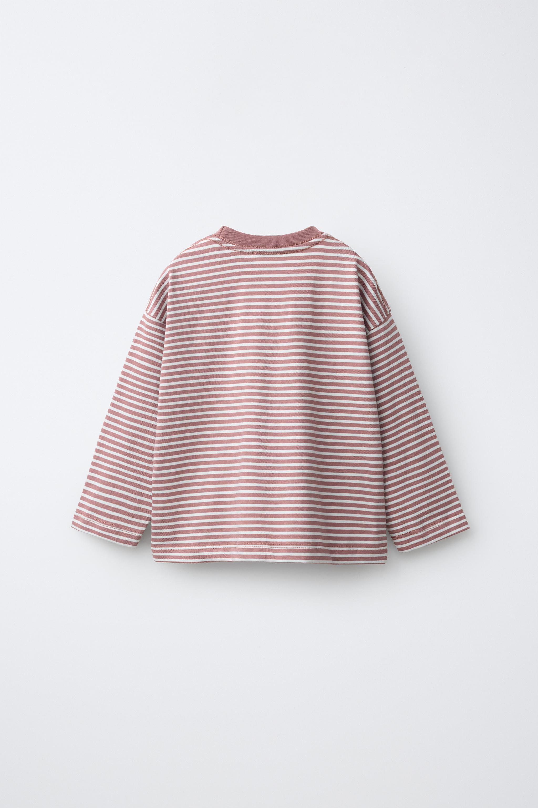 3-PACK STRIPED AND SOLID LONG-SLEEVE T-SHIRTS