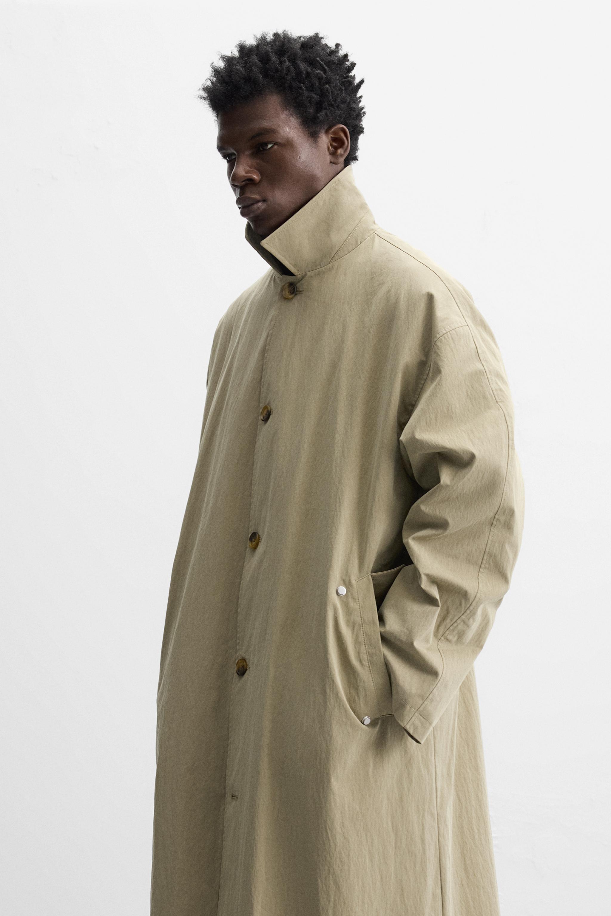 リラックスフィット トレンチコート - サンド | ZARA Japan / 日本