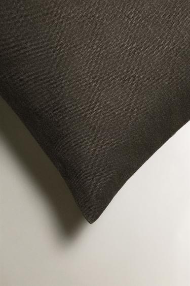 PLAIN CUSHION COVER - Khaki by Zara - Image 3