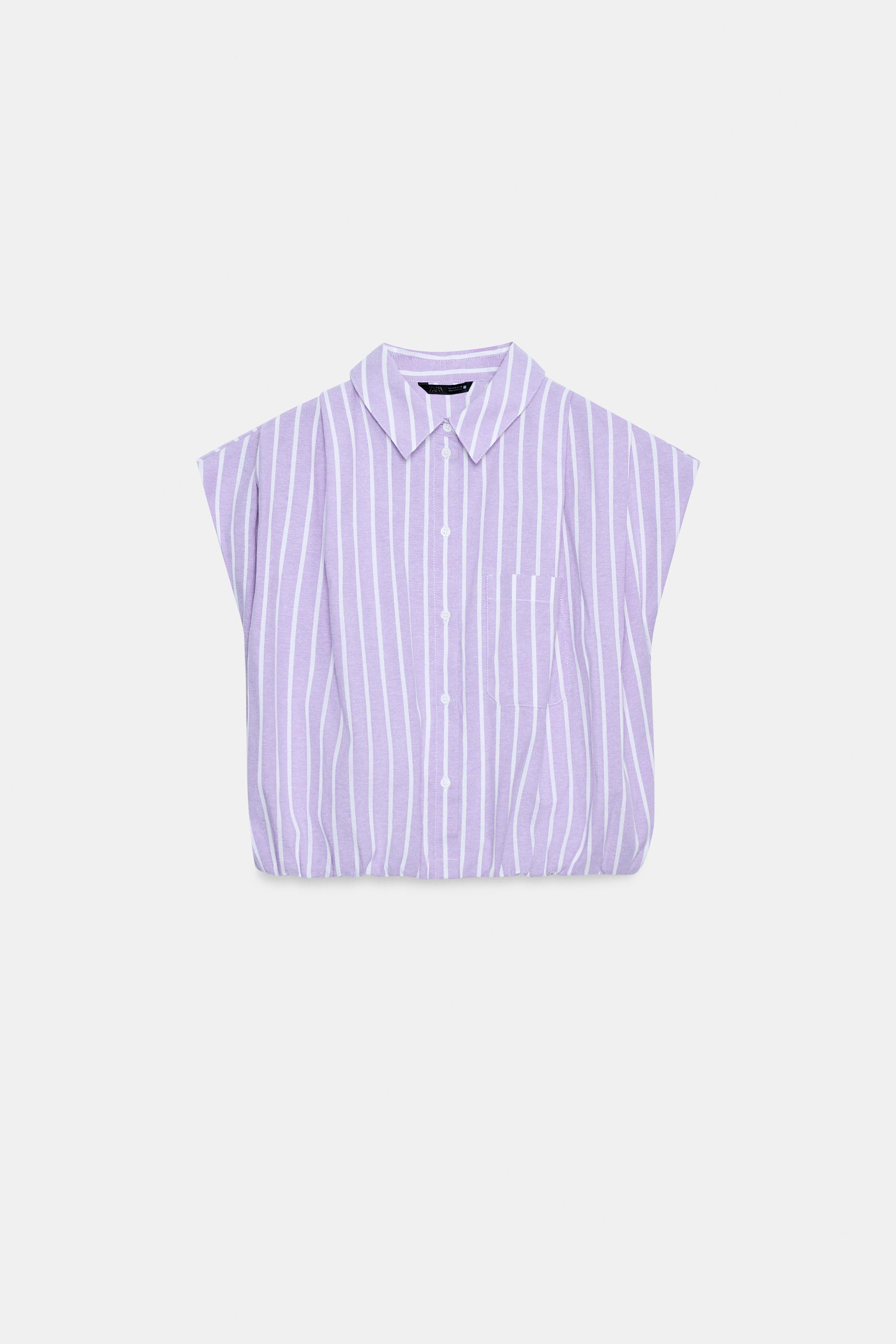 SHORT STRIPED SHIRT