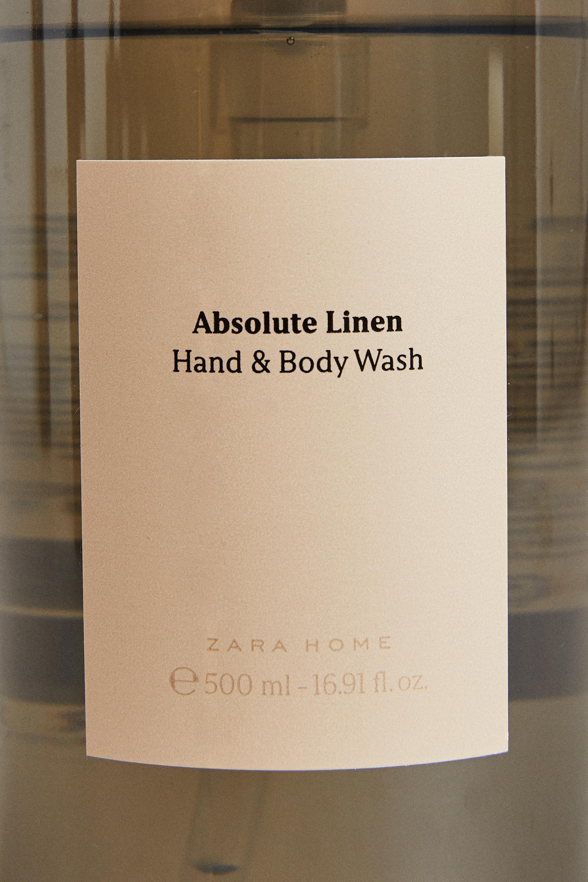(16.91 oz) ABSOLUTE LINEN LIQUID HAND AND BODY SOAP