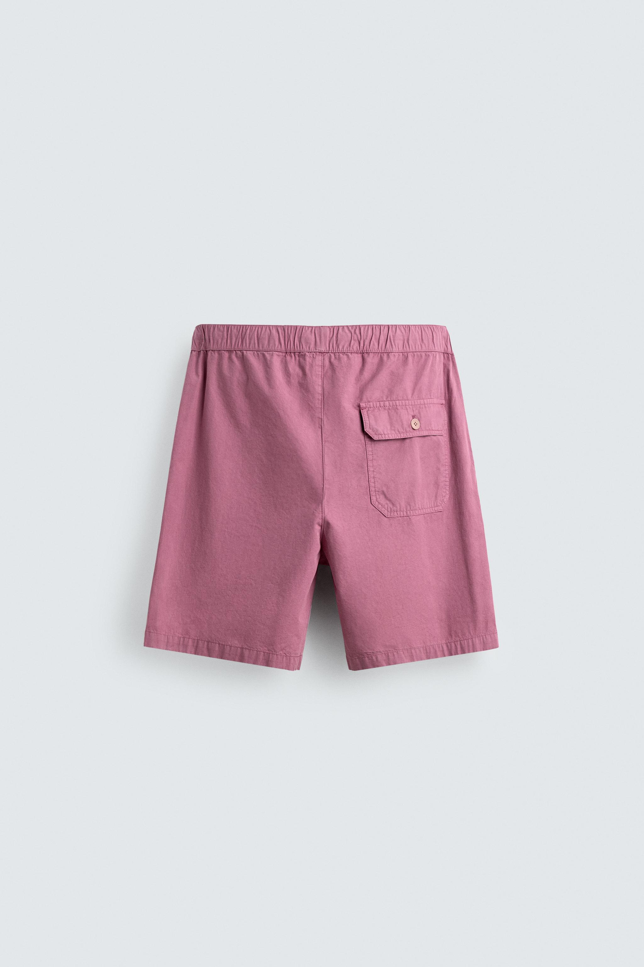 WASHED REGULAR FIT SHORTS